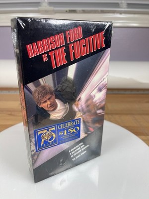 The Fugitive VHS New Sealed Harrison Ford 75th Anniversary Warner Bros