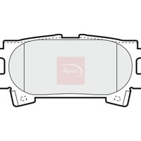 Apec Lexus RX L1 2008-2015 BremsbeläGe Hinten Apec (R90)
