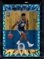 2017-18 Panini Hoops Jordan Bell RC Teal Explosion Rookie #288 Warriors