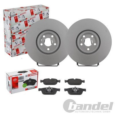 FERODO BREMSSCHEIBEN 345mm BELÄGE VORNE für VOLVO V60 V90 XC40 XC60 XC90 S60 S90