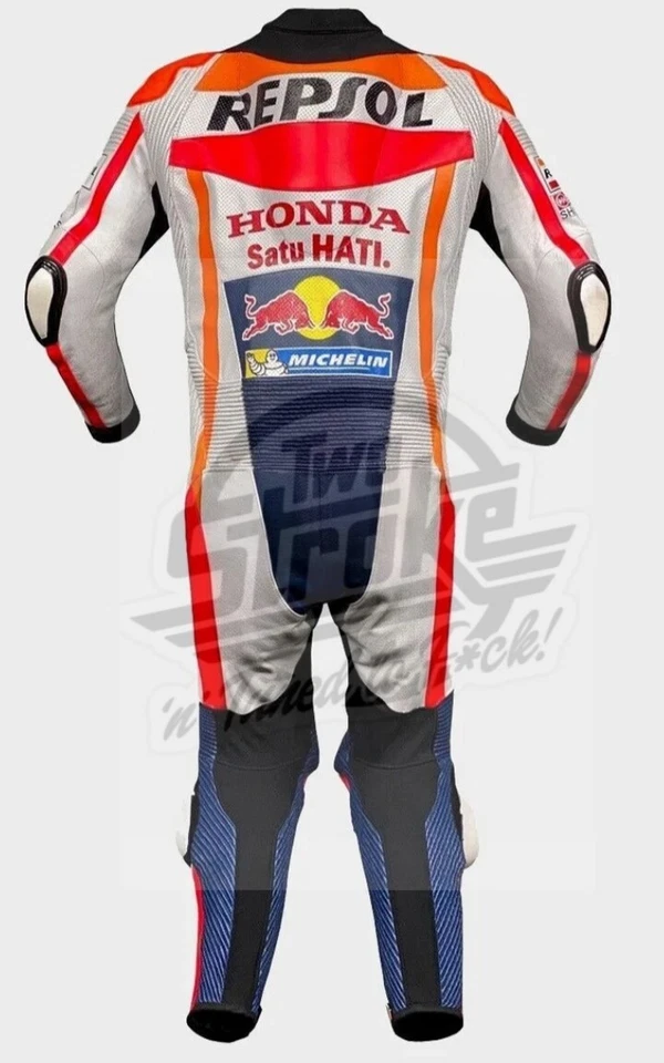 New Man _Motorbike/ Racing Customize /orginal cowhide leather Motorcycle suit - Image 2 of 4