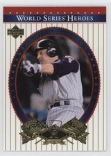 2002 Upper Deck World Series Heroes Matt Williams #28 1g2w