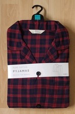 Marks and Spencer Men’s Pure Cotton Pyjamas Brushed For Warmth Size Medium BNWT
