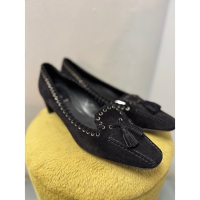 Vintage PRADA Suede Loafers Size 9.5 | eBay