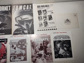 Atari 7800 Instructions Manual Booklet Lot