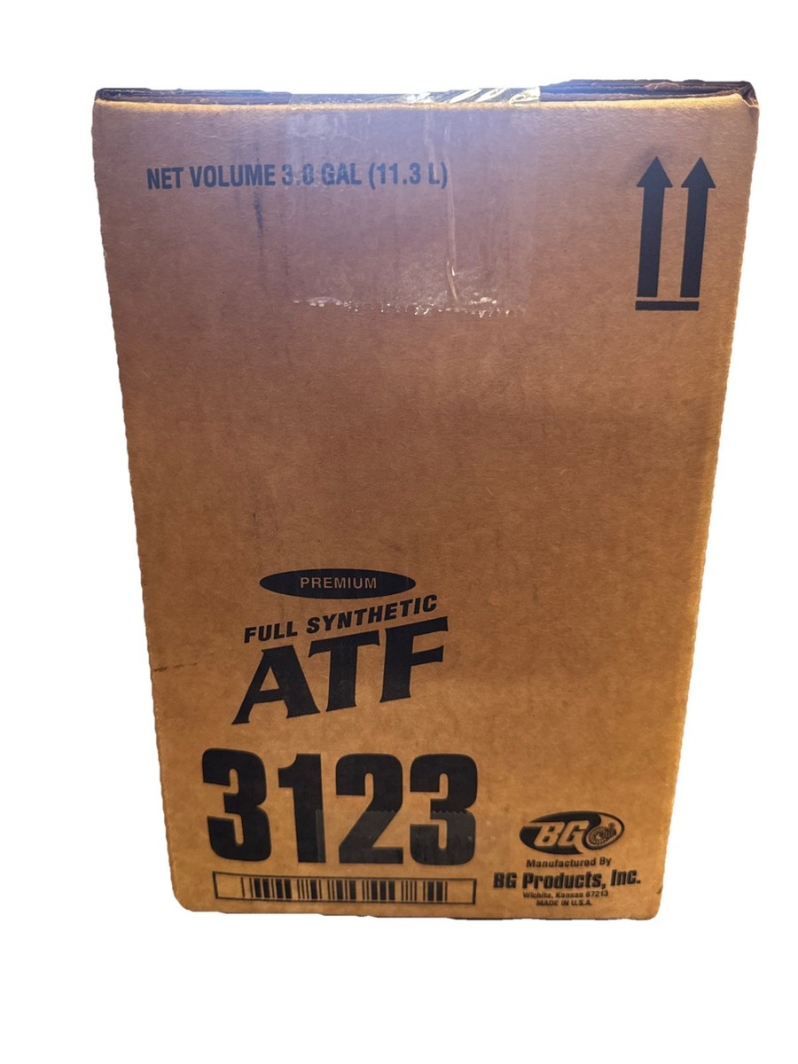 3 GALLON BG FULL SYNTHETIC ATF AUTOMATIC TRANSMISSION FLUID TOYOTA