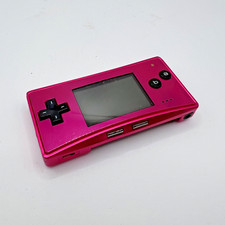 Console Nintendo Game Boy Micro OXY-001 Pink Fuchsia Used Working