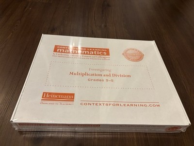 Contexts for Learning Mathematics: Investigating Multiplication & Division 3-5