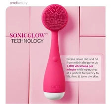 PMD Clean Mini - Smart Facial Cleansing Device with Silicone Brush & Anti-Aging