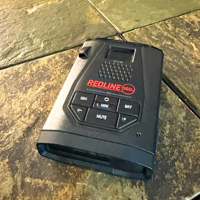 Escort Redline 360c Radar/Laser Detector Audio/Visual Ka K X Mute Monitor