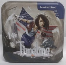 Timeline American History Card Game Asmodee Complete With Instructions 