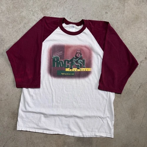 Vintage 2001 Rolling Stones Dr Pepper Rock Tour Band T Shirt 2000s vintage concert t-shirt, vintage, size XL, single stitch, B+ condition
