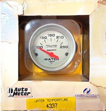 Auto Meter 4337 Ultra Lite Electric Water Temperature Gauge Temp 100 - 250 Deg