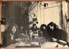Van Der Graaf Generator Original Promotional Poster 1970 Vintage Rare Prog Promo