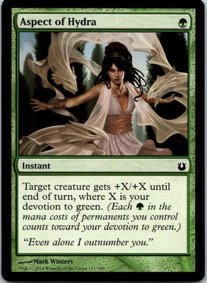 #ad Aspect of Hydra Born of the Gods Regular $1.49