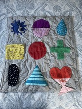 The Land Of Nod Baby Activity Quilt 34 X 37 Interactive Design And Texture