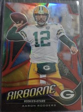 2019 Panini Rookies & Stars Airborne Red /75 Aaron Rodgers #AIR-AR