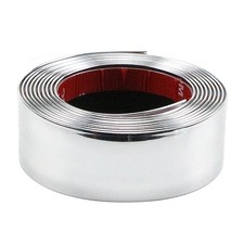 5M 6/8/10/20/30mm Self Adhesive Chrome Car Styling Tuning Moulding Strip Trim