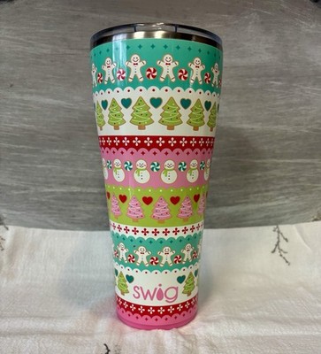 New! Christmas SWIG LIFE 32oz Tumbler - Cookie Jar - Insulated Holiday CUTE Cup