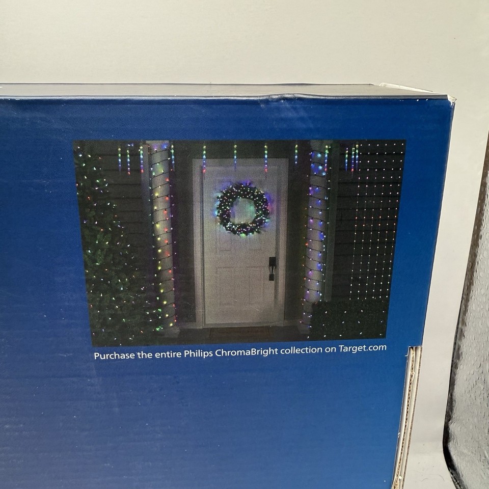 200ct LED Philips ChromaBright App-Controlled Indoor/Outdoor String ...