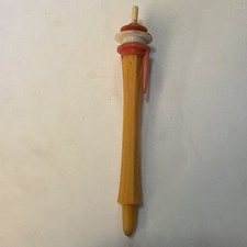 Vintage 1962 Seattle Worlds Fair Space Needle Ball Point Pen Orange Rare