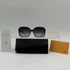 Fendi Sun Blue and Silver Sunglasses with Black Case FS5137 424 NEW