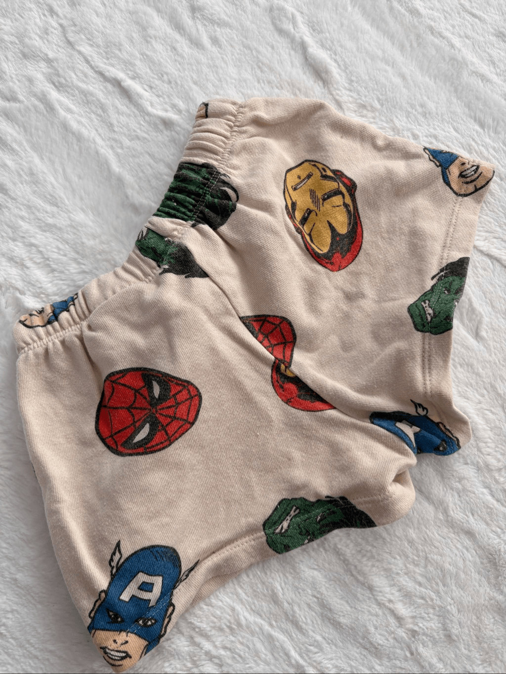 H&M Marvel Toddler Shorts Size 2T Avengers Graphic Lounge Shorts thumbnail 3