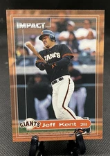 2000 Impact #136 Jeff Kent - San Francisco Giants
