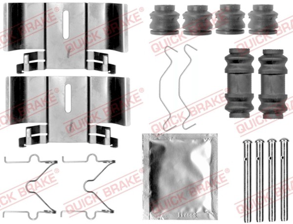 Quick Brake ZubehöRsatz Scheibenbremsbelag 109-1836 FüR Nissan Toyota R20 Rav 2-image