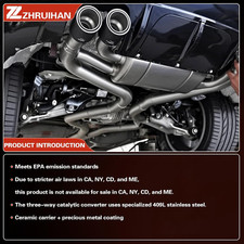 Catalytic Converter Kit for Baja 2003-2006  Forester 1999-2005  Impreza 199...