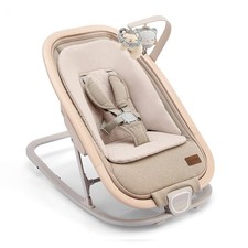 2-in-1 Baby Bouncer Seat for Infants, Portable Baby Rocker with 3 Adjustable ...