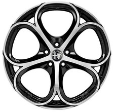 Set of 4 Alloy Wheels 8j +9jx18" fit ALFA ROMEO GIULIA Sprint, Ti, Veloce Q4 -Bp