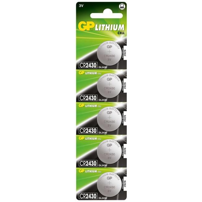 GP Batteries 2194 LITHIUM BUTTON CELL CR2430