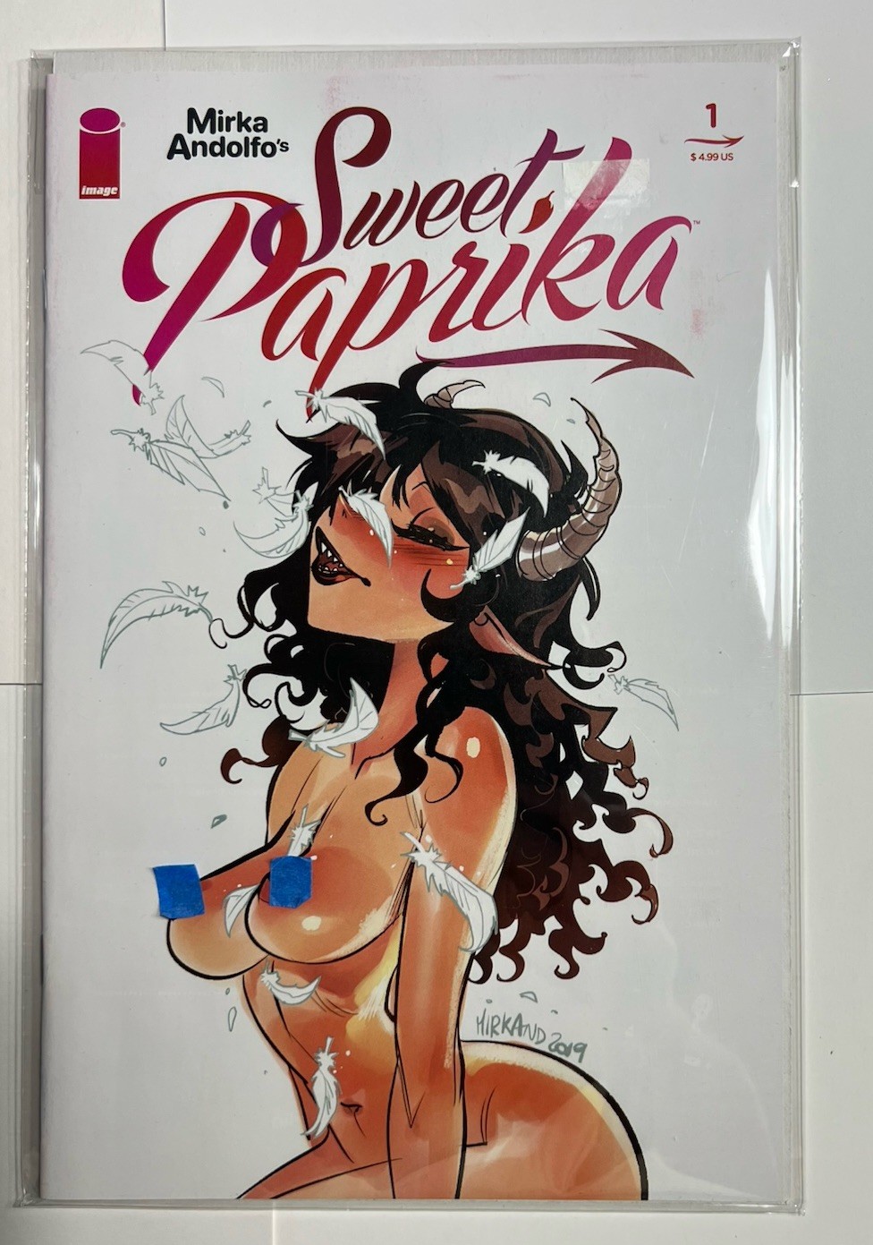Sweet Paprika #1 Nude Variant Image Comics Mirka Andolfo