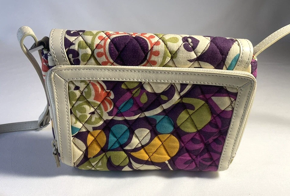 Vera Bradley Cartera Bolsos de Hombro Bandolera Floral Acolchado Multicolor Foto 3 de 4