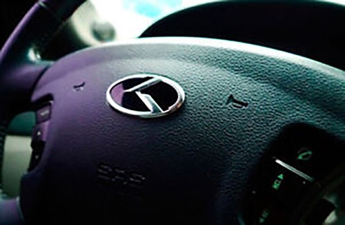 3D K Emblem Front Rear Horn Cap 3p (Fits: 2019 2022 Forte 4d Cerato K3) - Picture 7 of 8