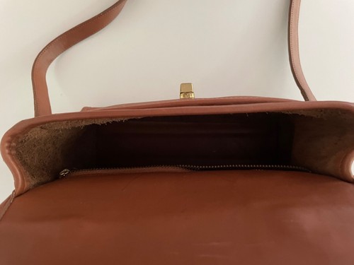 COACH brown leather crossbody bag | Leder Tasche braun guter Zustand! - Bild 8 von 9