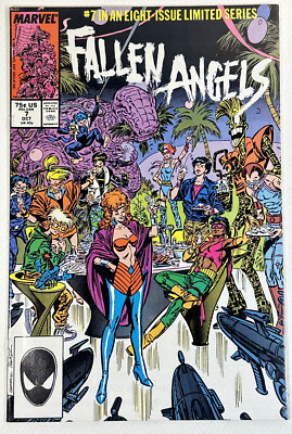 Fallen Angels #7 (Oct 1987, Marvel) High Grade NM 9.4, Unread New!