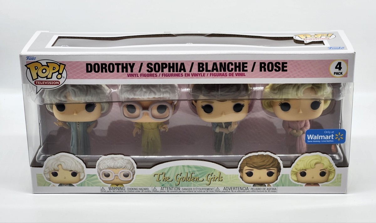 Funko Pop The Golden Girls Pack Walmart Exclusive Figure Set