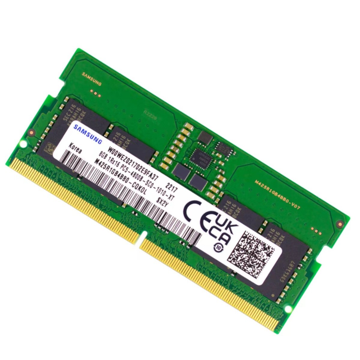 SAMSUNG DDR5 SODIMM 16GB (8GB×2) Sam Original 16GB (2x8GB) DDR5 4800MHz PC5-38400 SODIMM 1Rx16 CL40