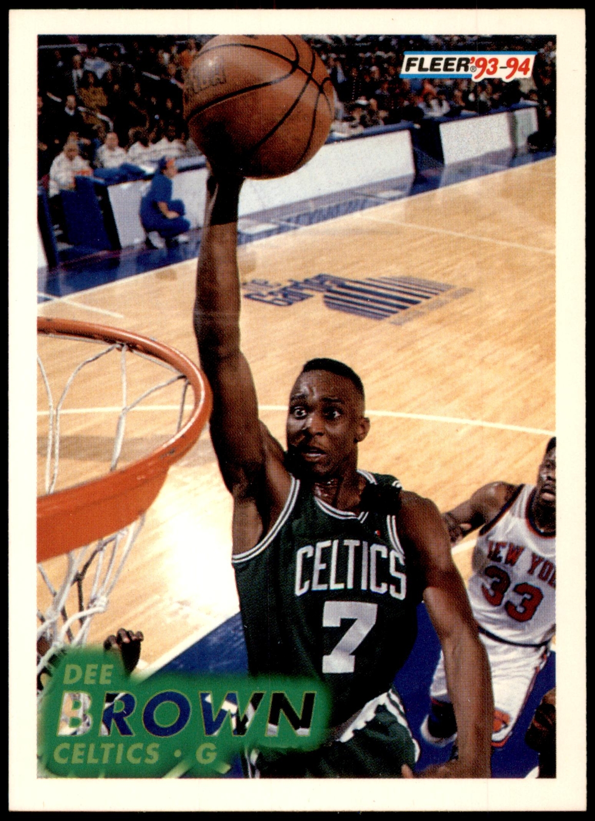 Dee Brown #10 1993-94 Fleer
