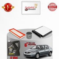Inspektionskit Filter Und ÖL Xdacia Logan 1.5 DCI 55KW 75CV 2011->