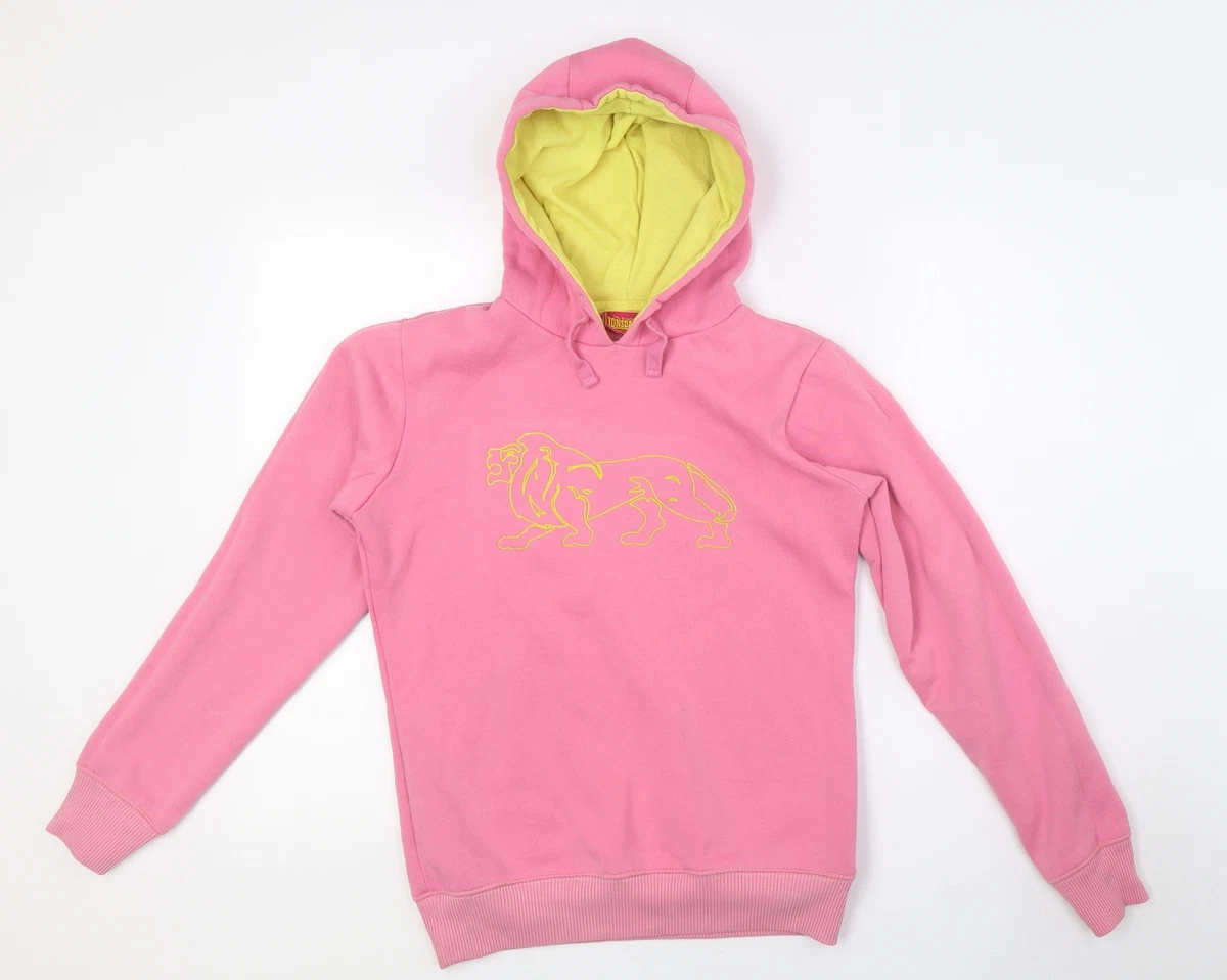 Lonsdale London Damen Hoodie Sweater Pullover Grau Gelb alle Größen Neu