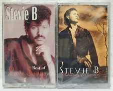 Stevie B - Love Songs/Waiting For Your Love Lot of 2 Cassettes MINT SEALED