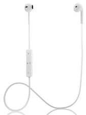 Sports Stereo Wireless Bluetooth White Headset Earphone Headphones Earbuds