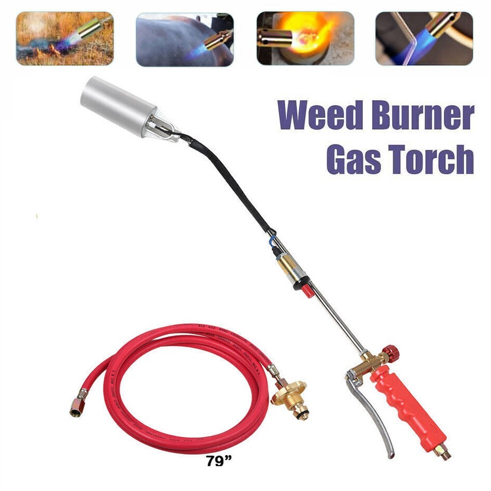 Portable Propane Torch Weed Burner Ice Snow Melter Outdoor Flame