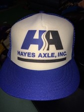 trucker hat baseball cap HAYES AXLE INC.  cool lid old school