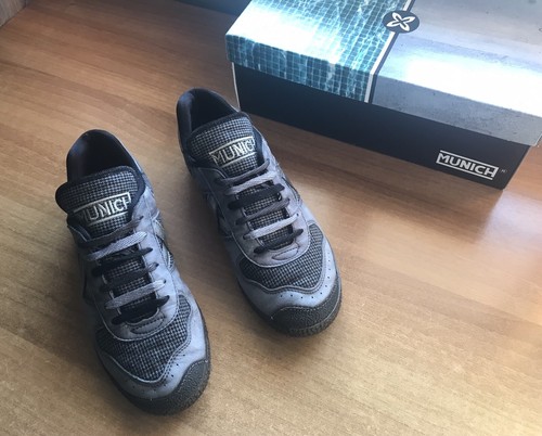 Munich Goal 756 Scarpe Uomo Colore Grigio Argento 40EU 6.5UK 7US 26.6cm  Usato | eBay