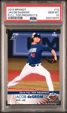 2014 Brandt Jacob DeGrom PCL Top Prospects #14 - PSA 10 - RARE, Pop 4 - 2CYs!