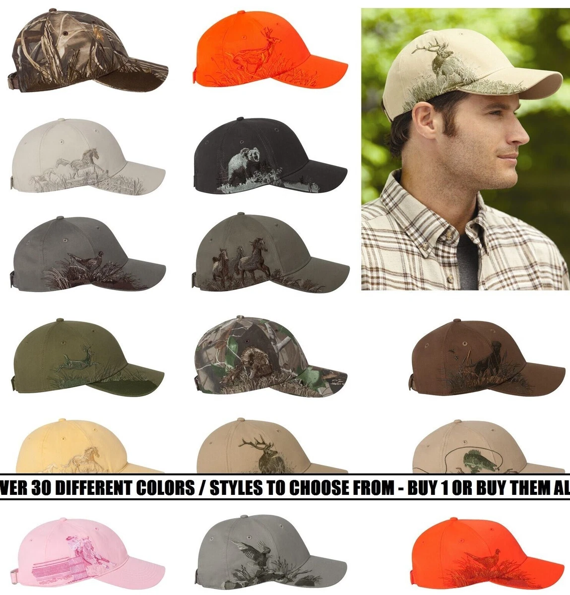 Dri duck wildlife series caps sale